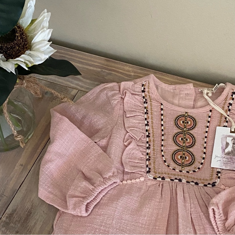 Jessica Simpson Embroidered Dress Set๐ - Picture 3 of 9